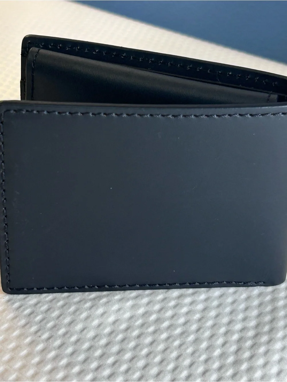 Harley-Davidson H-D Signature Leather Bifold RFID Wallet Black